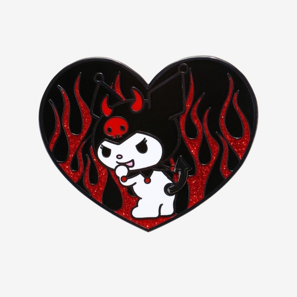 Kuromi Loungefly Moveable Pin - Picture 2 of 4